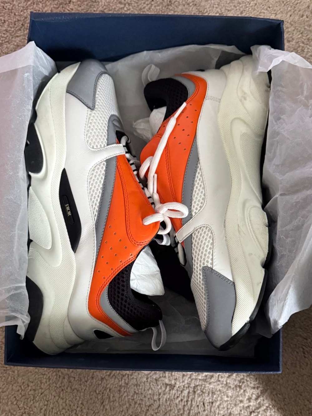 Men’s AUTHENTIC Dior B22 sneaker Size 12